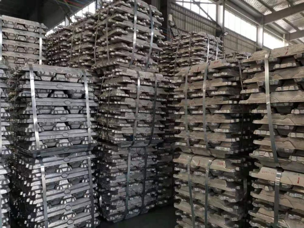 A7 Aluminum Ingots Warehouse Supply