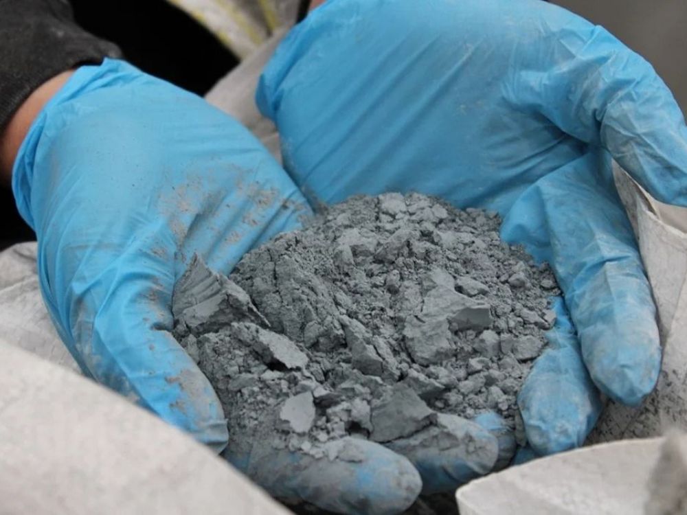 Zinc Ash Sample Industrial Grade